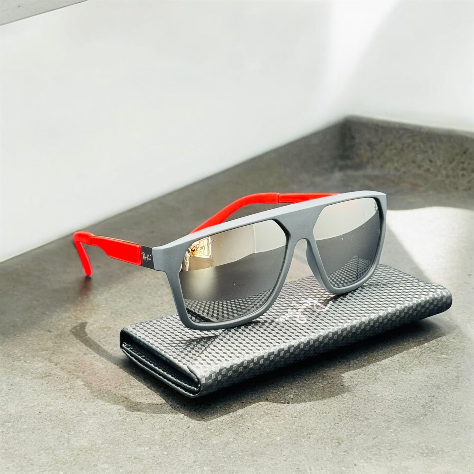 Gray helmet for bikers