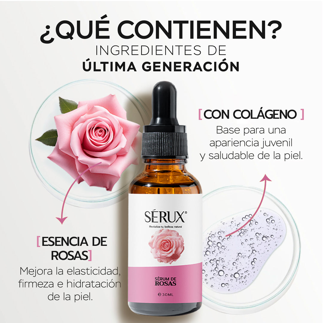 SERUM DE ROSAS SERUX 30ML